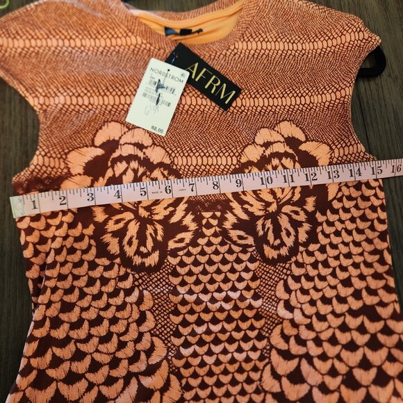 AFRM Brown Maxi Dress - Picture 6 of 11